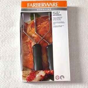 Farberware Metal Meat Roast Grabbers, New in box
